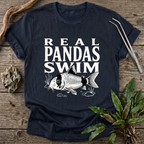 Real Pandas Swim T-Shirt