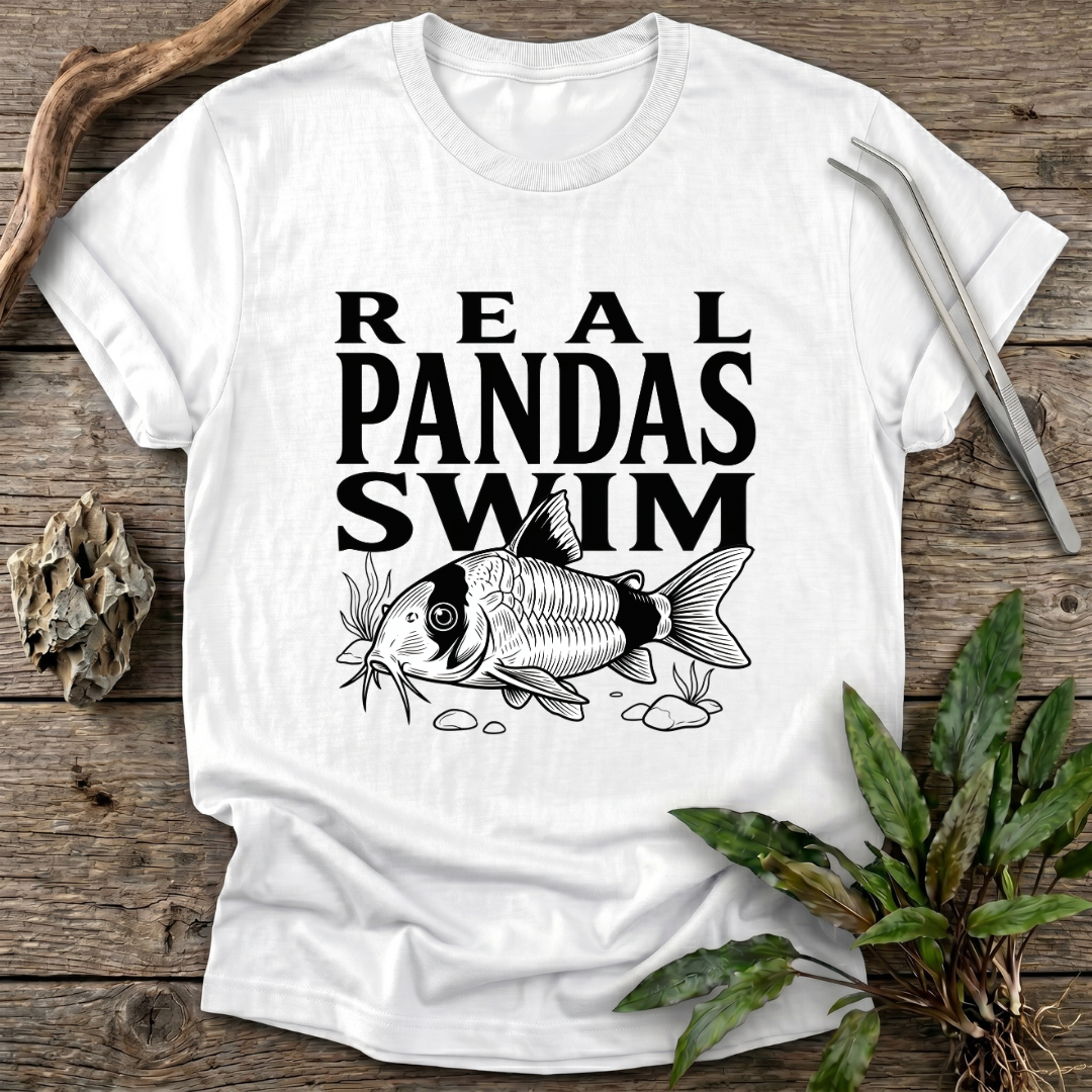 Real Pandas Swim T-Shirt