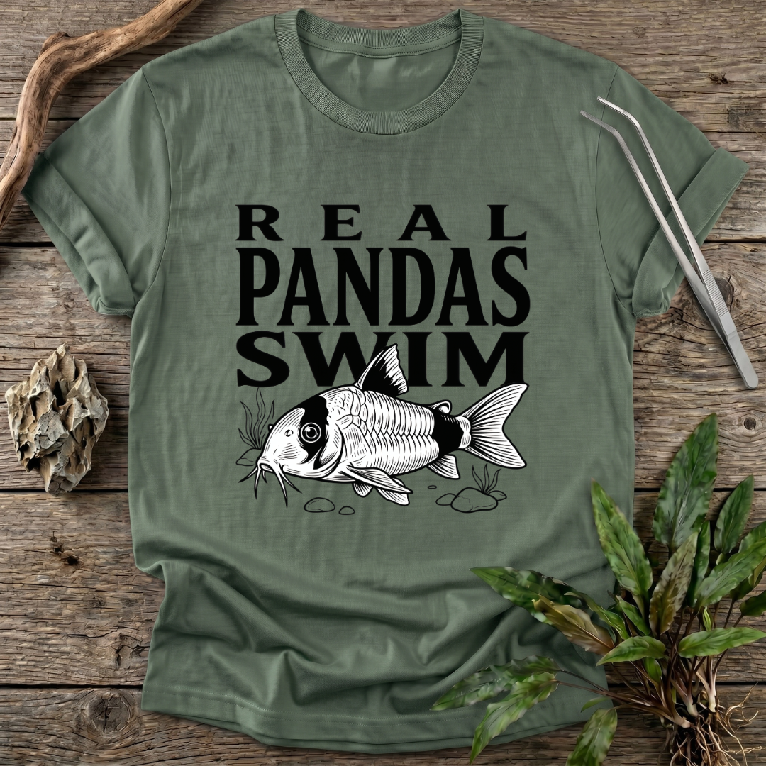 Real Pandas Swim T-Shirt