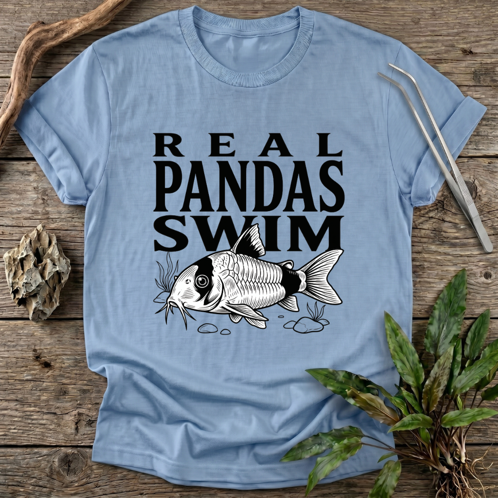 Real Pandas Swim T-Shirt