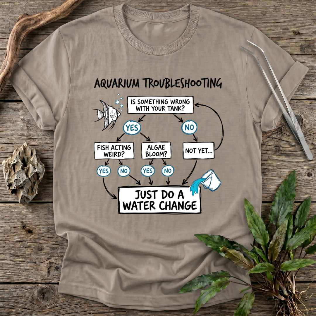 Aquarium Troubleshooting T-Shirt