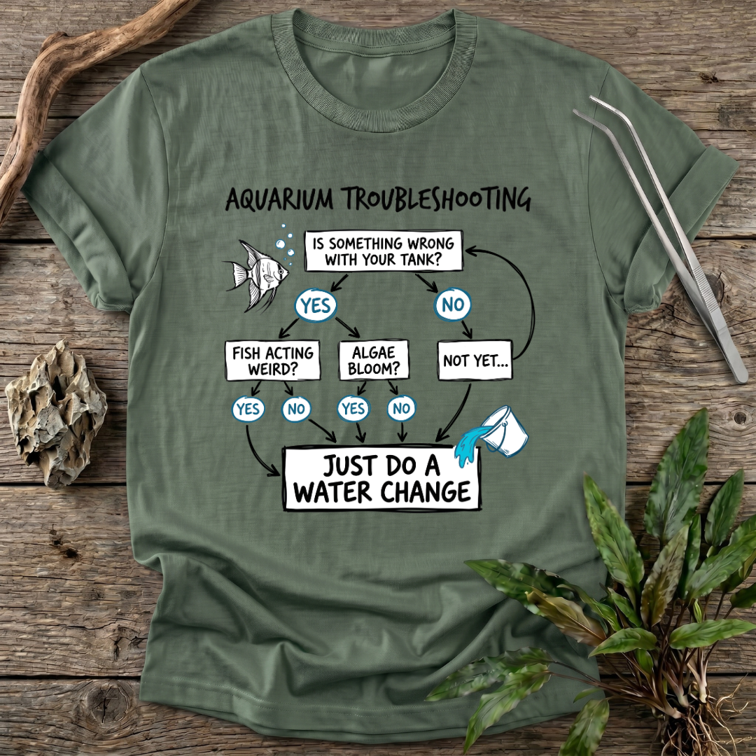 Aquarium Troubleshooting T-Shirt