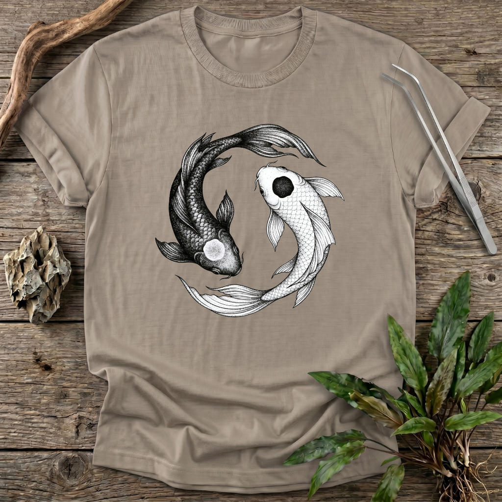 Koi Yin-Yang T-Shirt