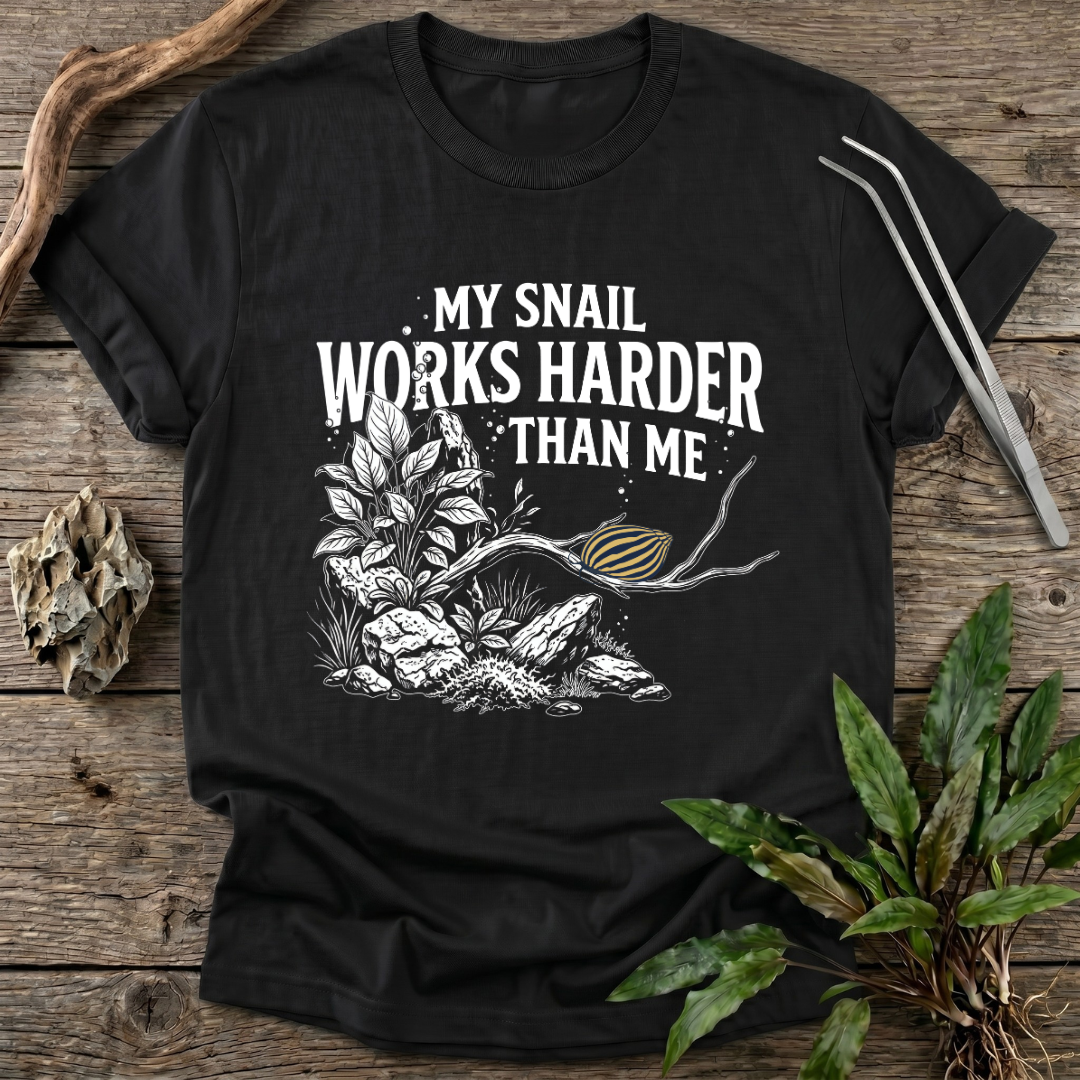 Hardworking Nerite Snail T-Shirt