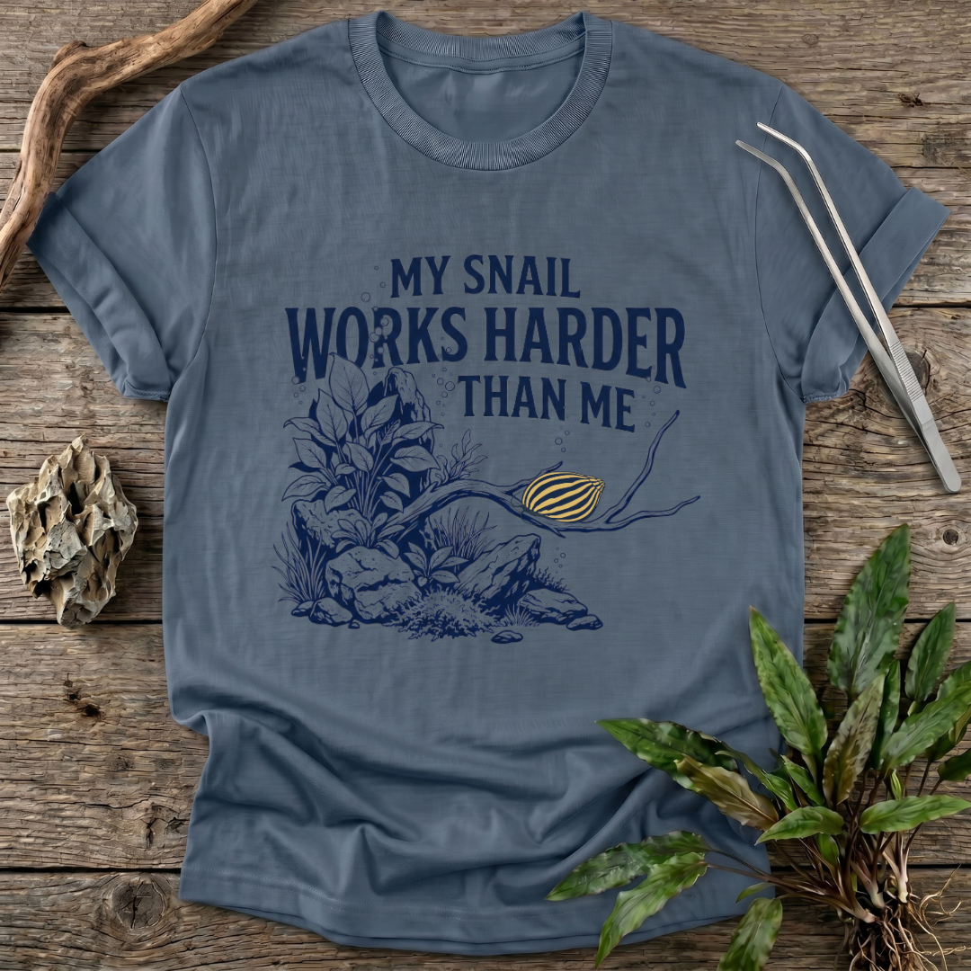 Hardworking Nerite Snail T-Shirt