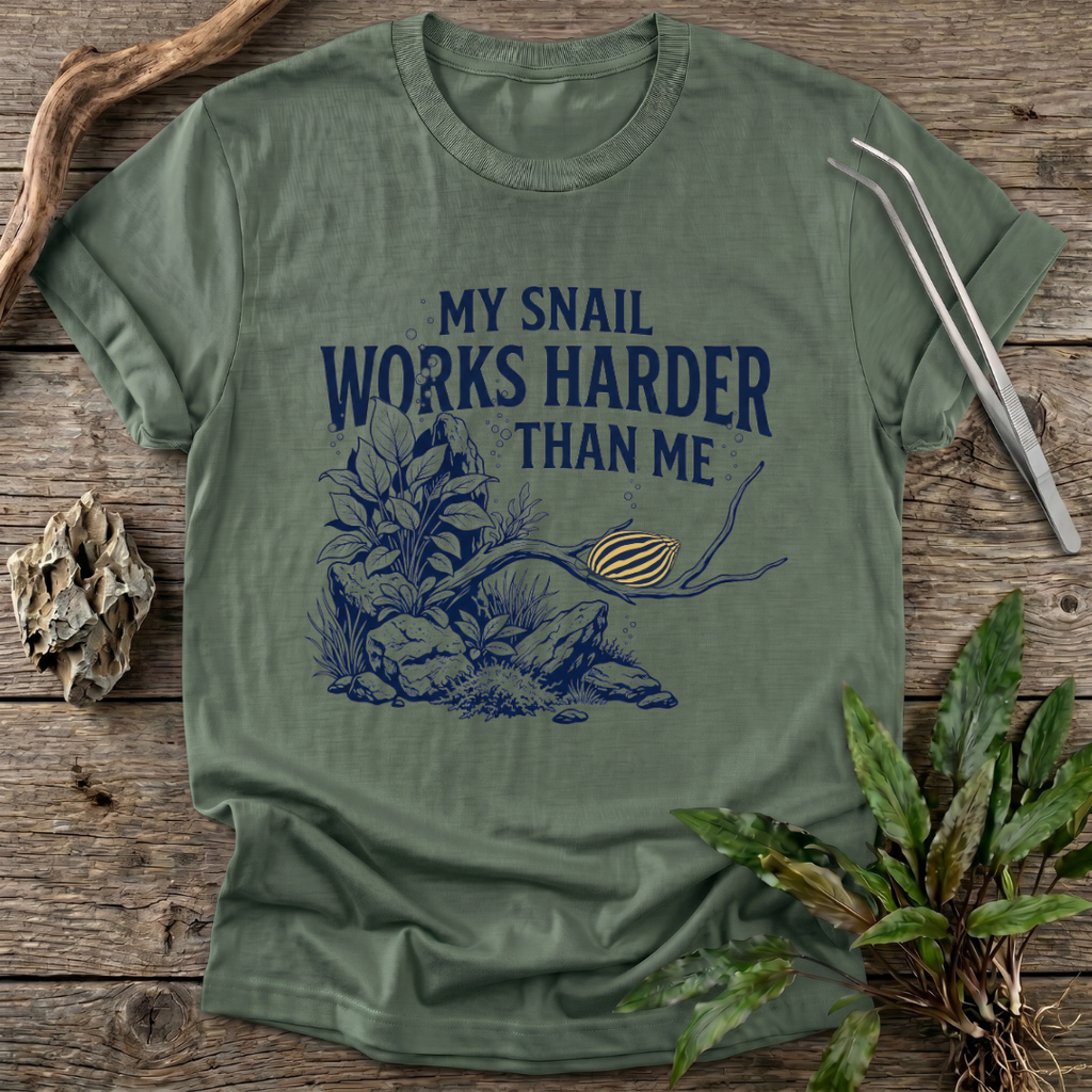 Hardworking Nerite Snail T-Shirt
