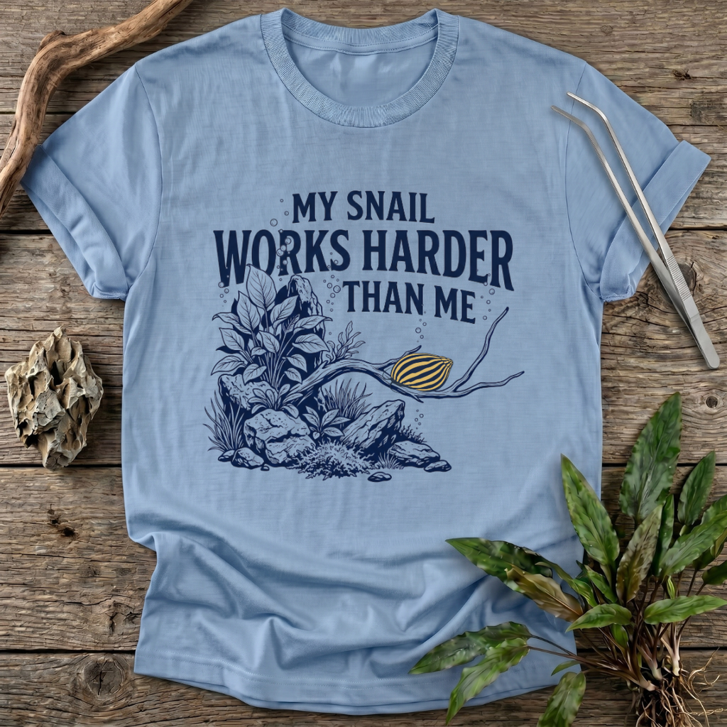 Hardworking Nerite Snail T-Shirt