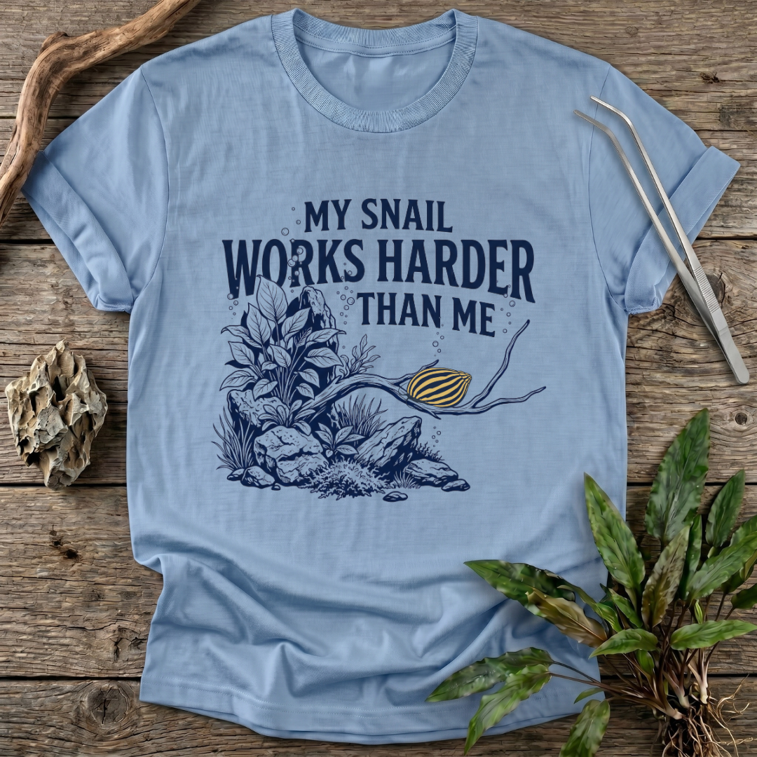 Hardworking Nerite Snail T-Shirt