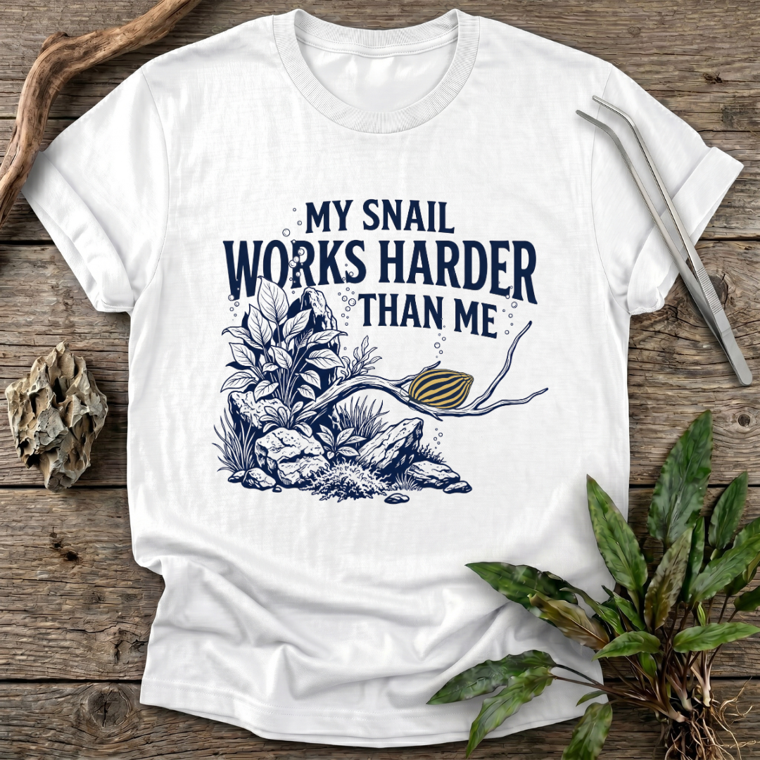 Hardworking Nerite Snail T-Shirt