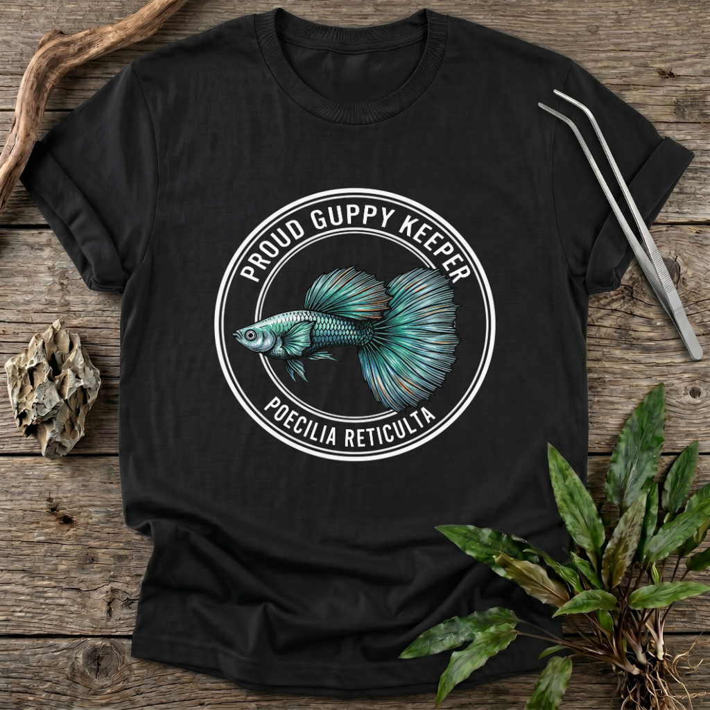 Fancy Guppy Badge T-Shirt