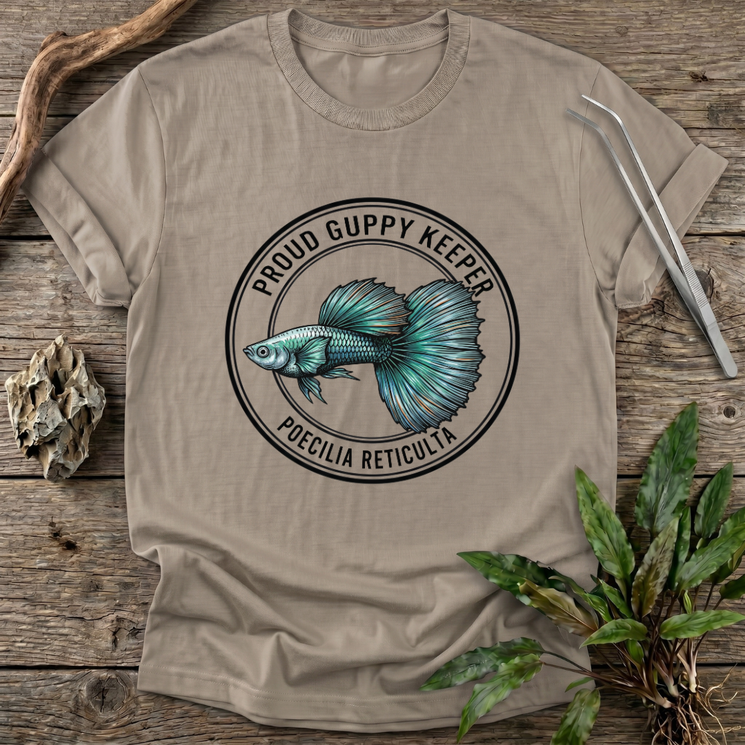 Fancy Guppy Badge T-Shirt