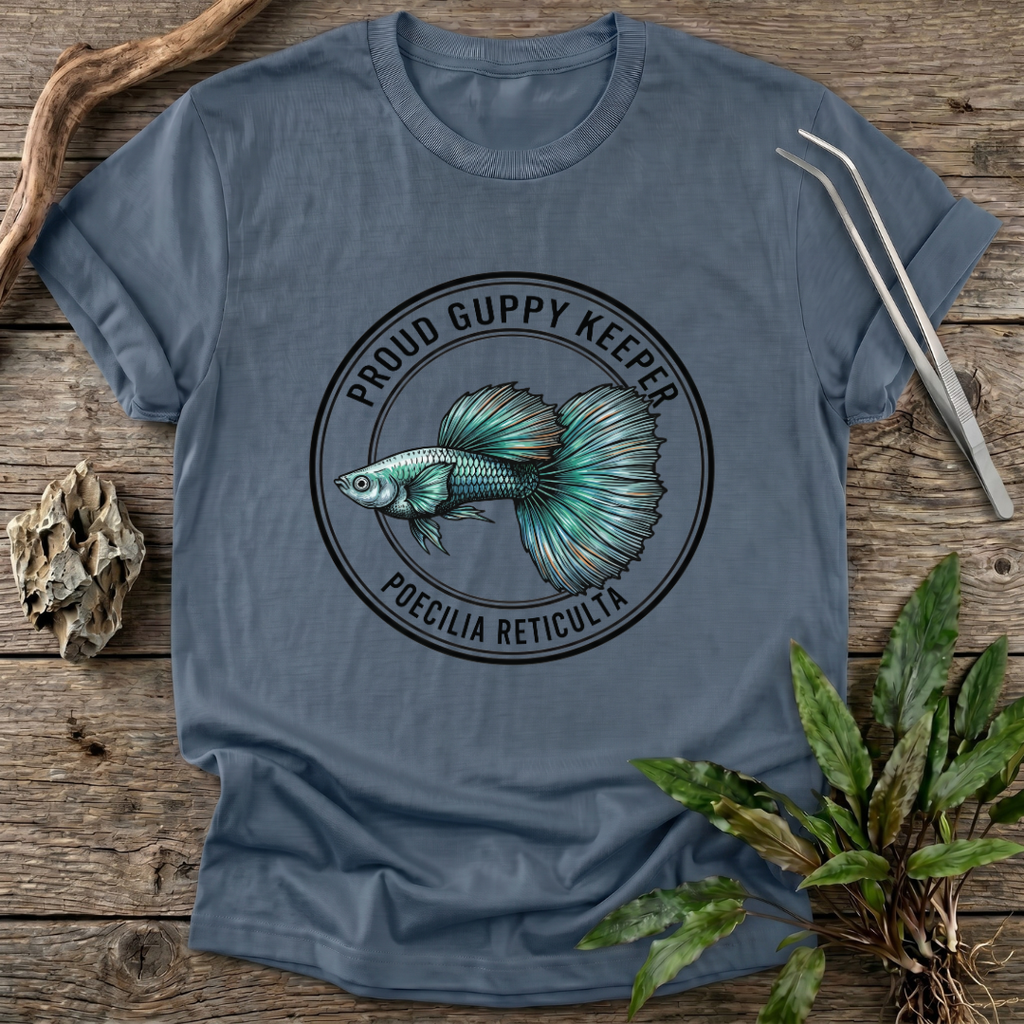 Fancy Guppy Badge T-Shirt