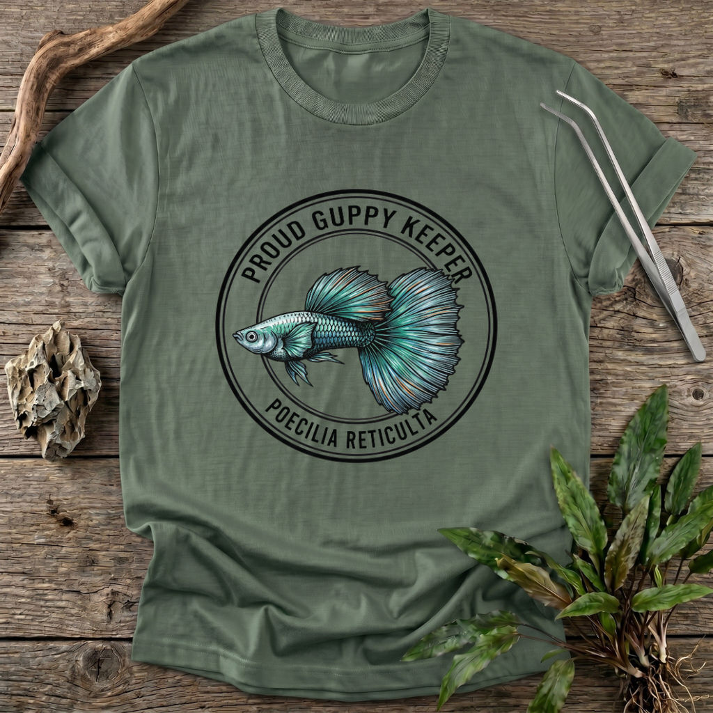 Fancy Guppy Badge T-Shirt