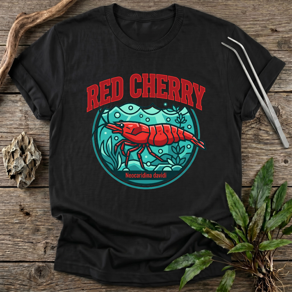 Red Cherry Badge T-Shirt