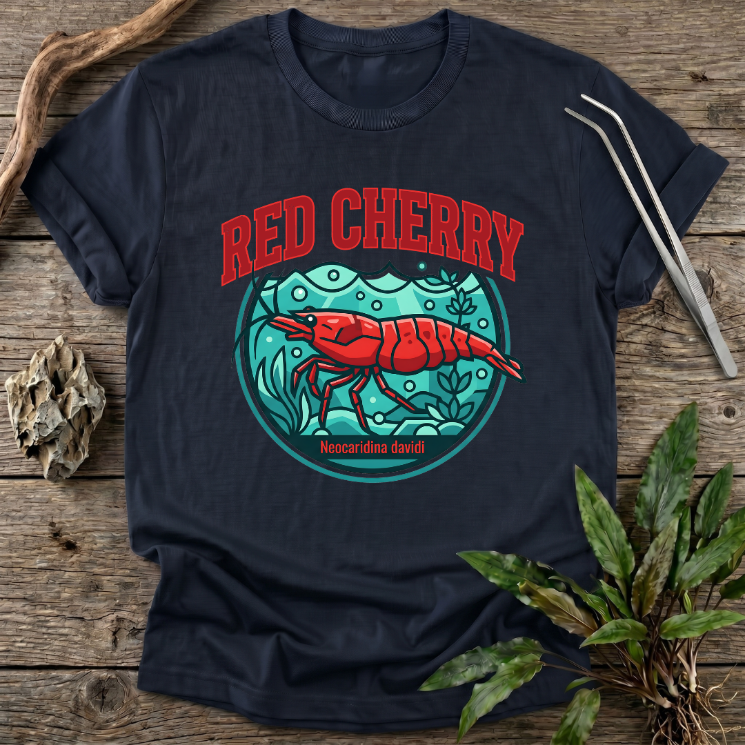 Red Cherry Badge T-Shirt