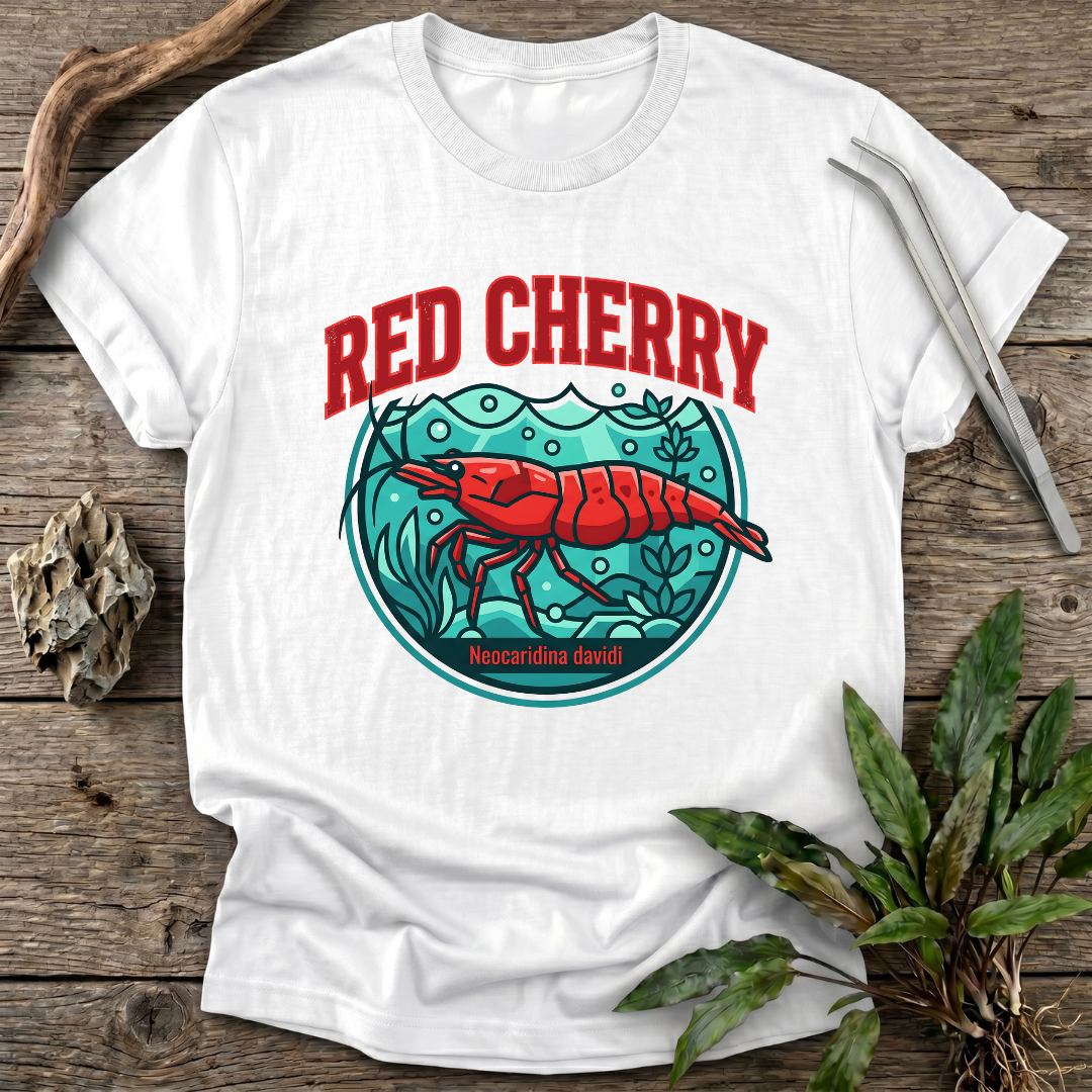 Red Cherry Badge T-Shirt