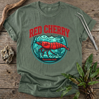 Red Cherry Badge T-Shirt