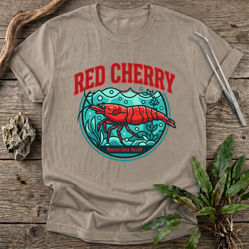 Red Cherry Badge T-Shirt