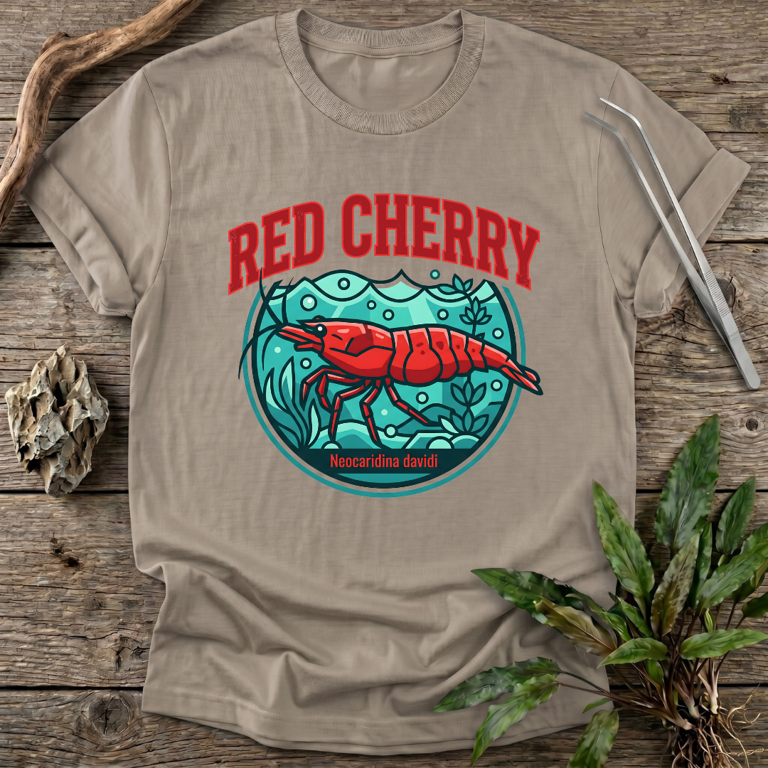 Red Cherry Badge T-Shirt