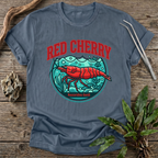 Red Cherry Badge T-Shirt