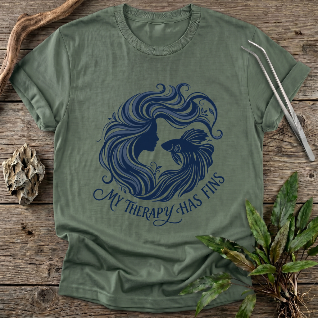 My Therapy Has Fins T-Shirt