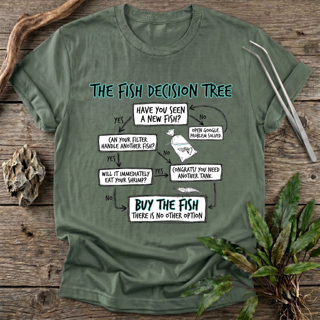 Fish Decision Tree T-Shirt