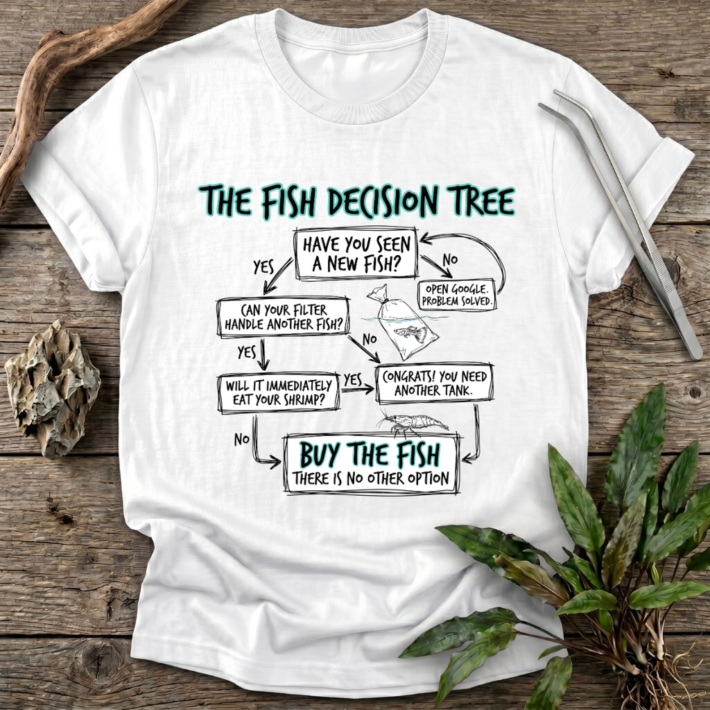 Fish Decision Tree T-Shirt