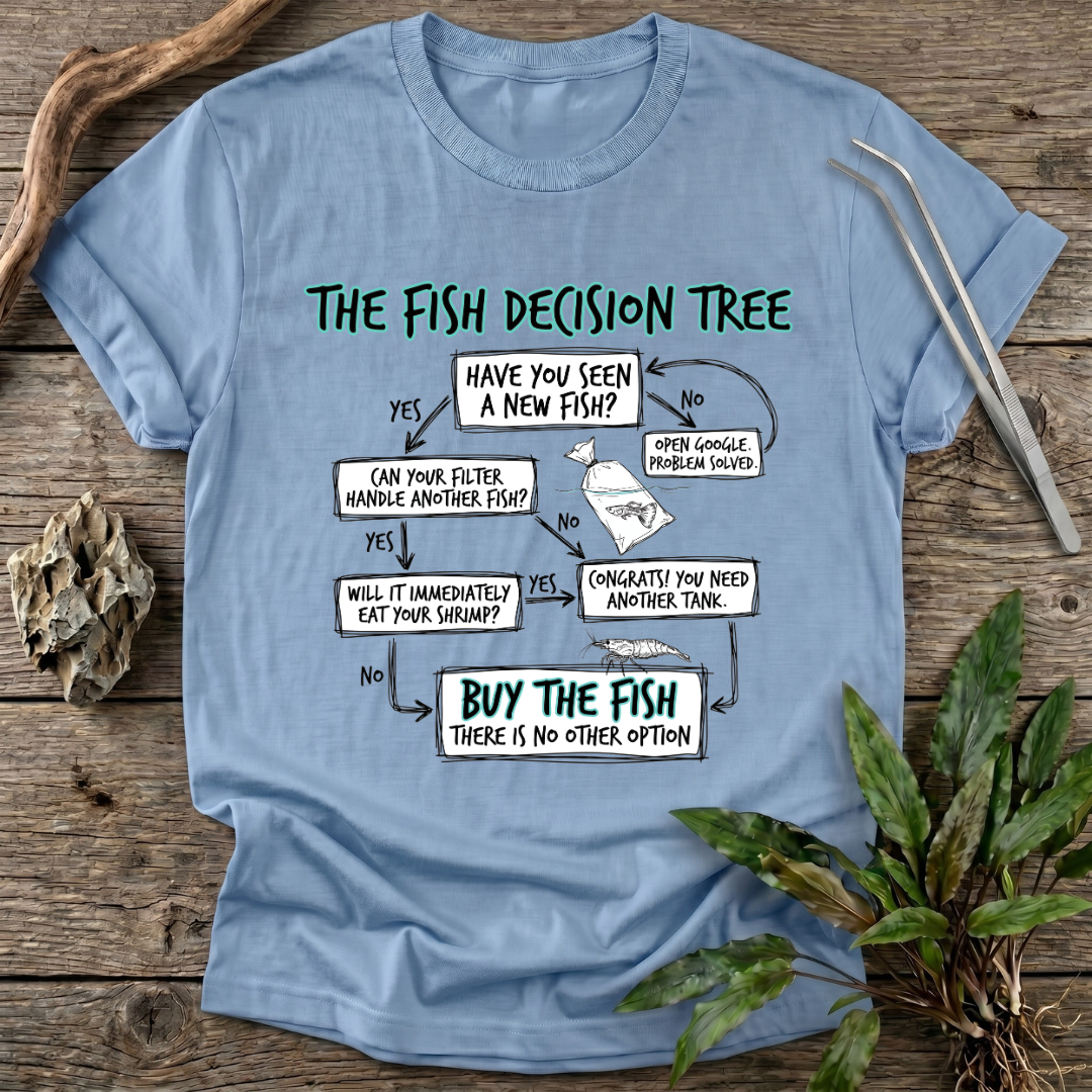 Fish Decision Tree T-Shirt