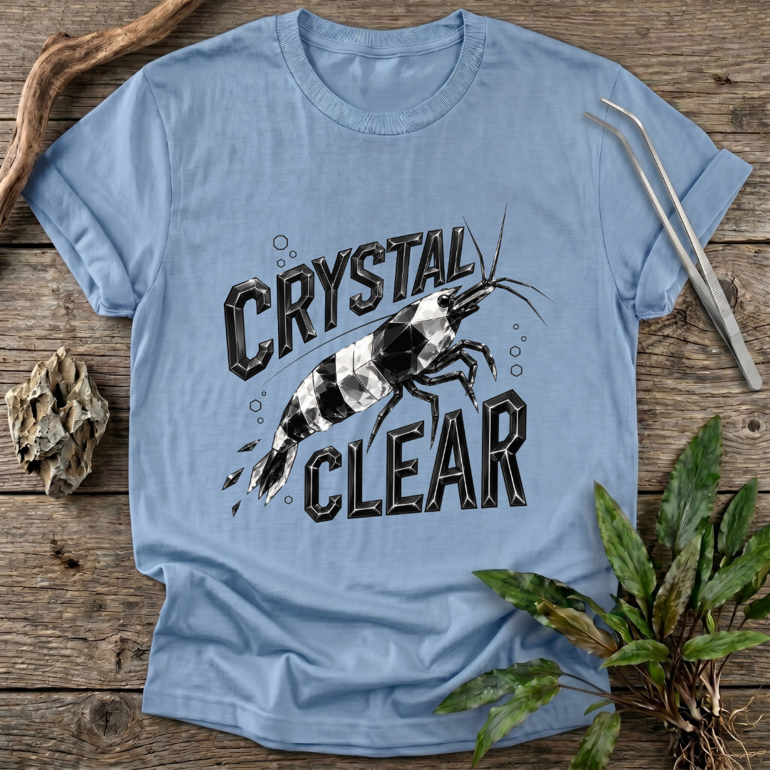 Crystal Clear Black T-Shirt