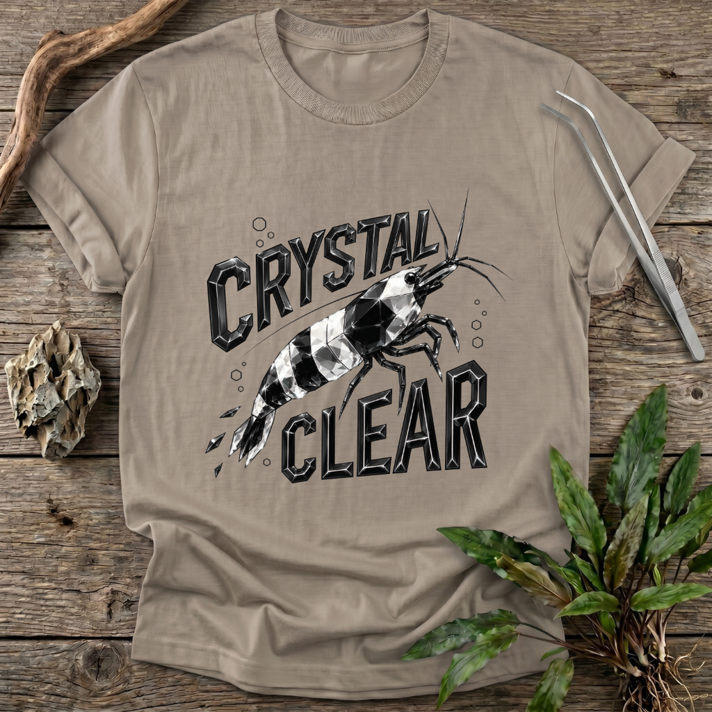 Crystal Clear Black T-Shirt
