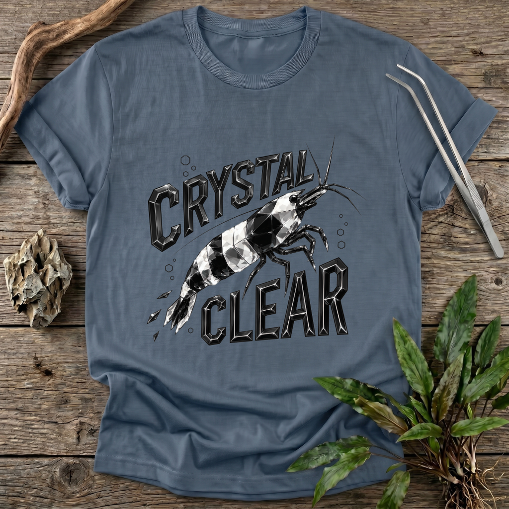 Crystal Clear Black T-Shirt