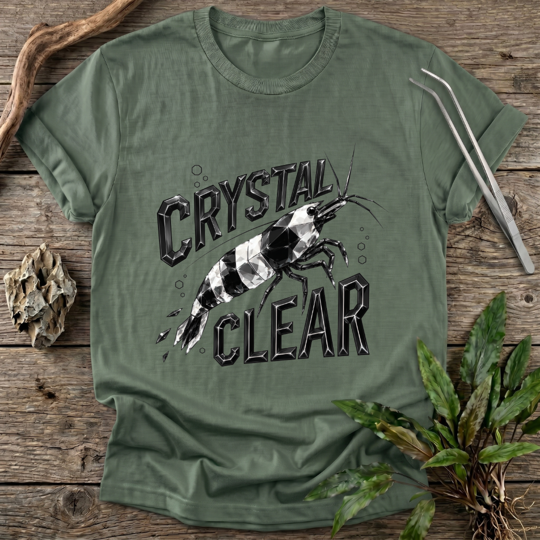 Crystal Clear Black T-Shirt