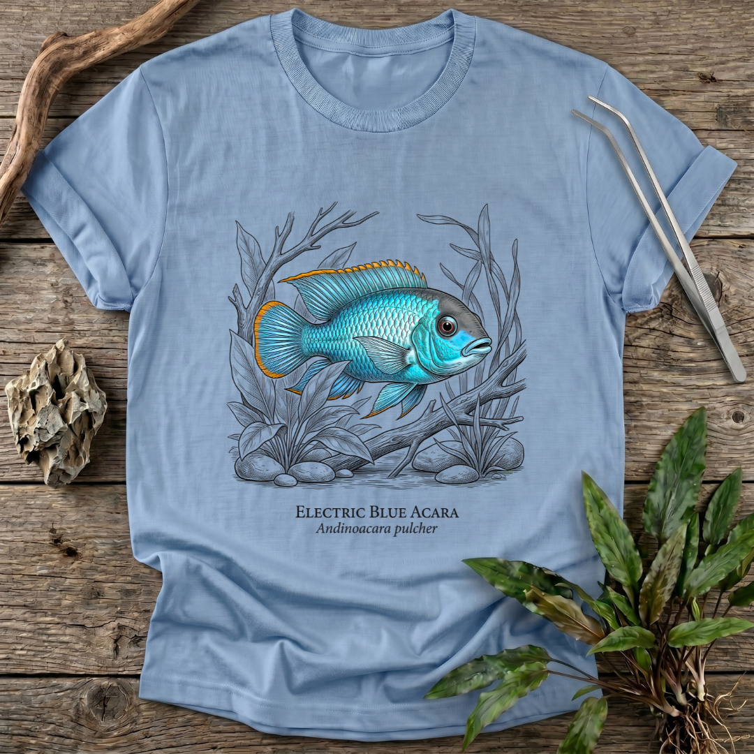 Electric Blue Acara T-Shirt