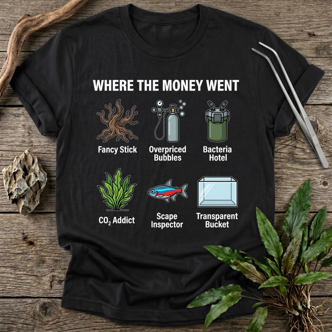 Where The Money Went T-Shirt