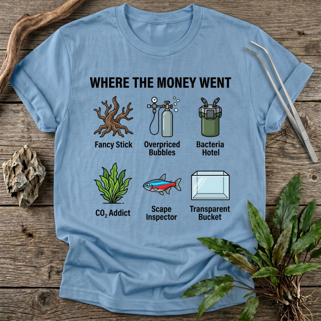 Where The Money Went T-Shirt