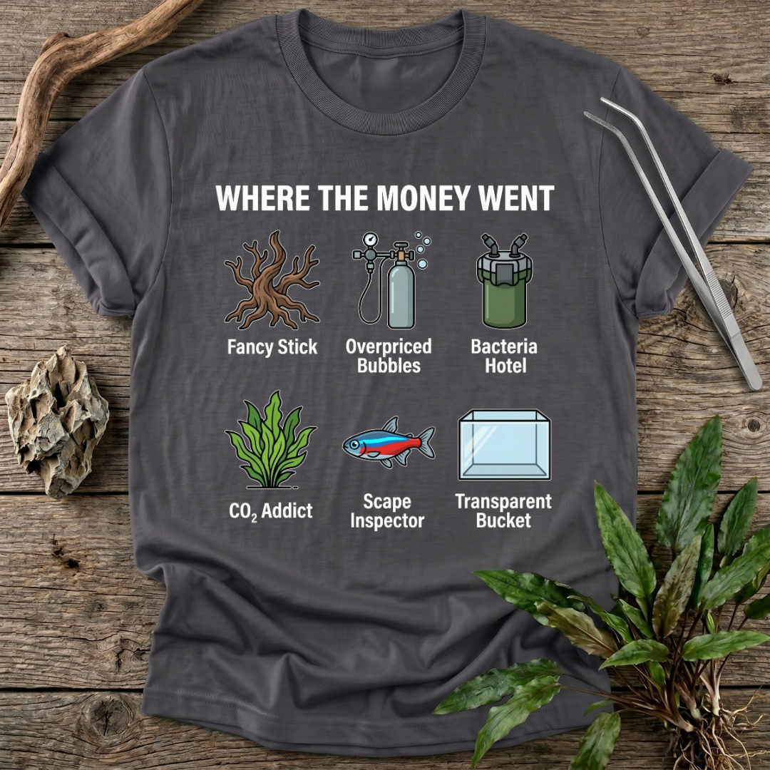 Where The Money Went T-Shirt