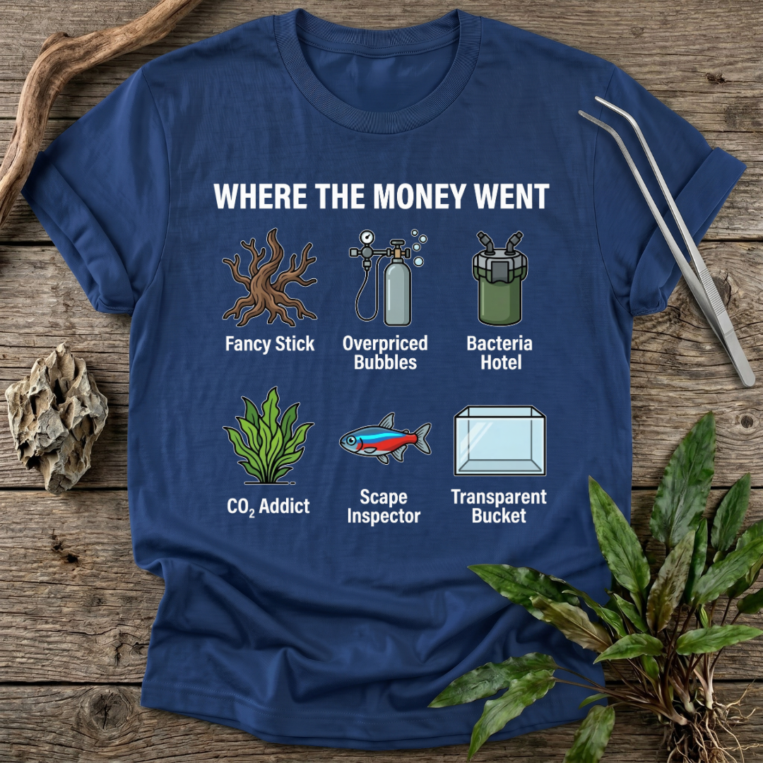 Where The Money Went T-Shirt