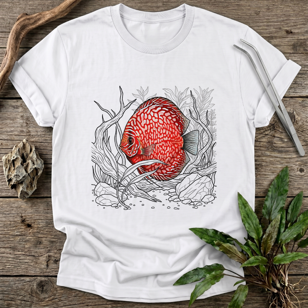 Pigeon Blood Discus T-Shirt