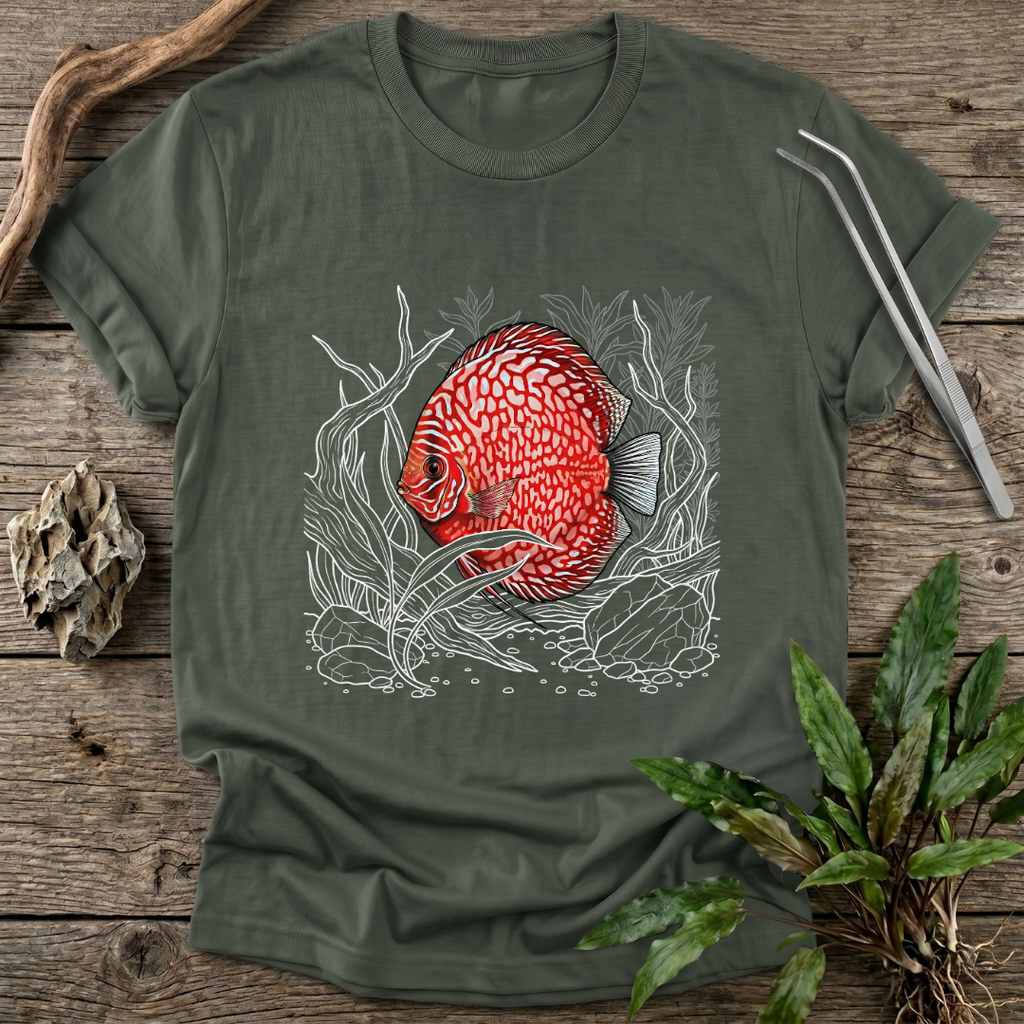 Pigeon Blood Discus T-Shirt