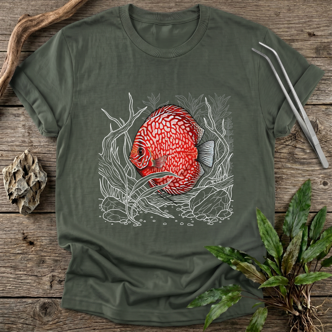 Pigeon Blood Discus T-Shirt