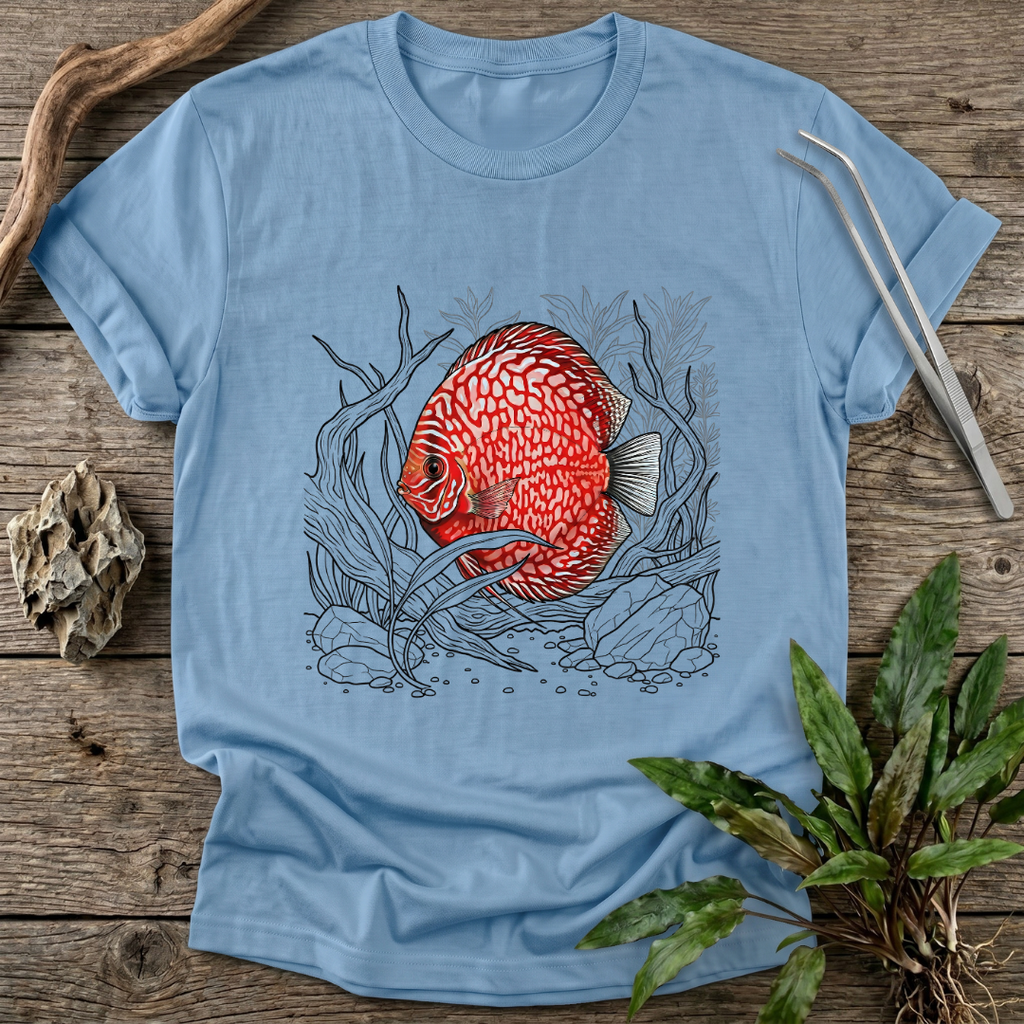 Pigeon Blood Discus T-Shirt