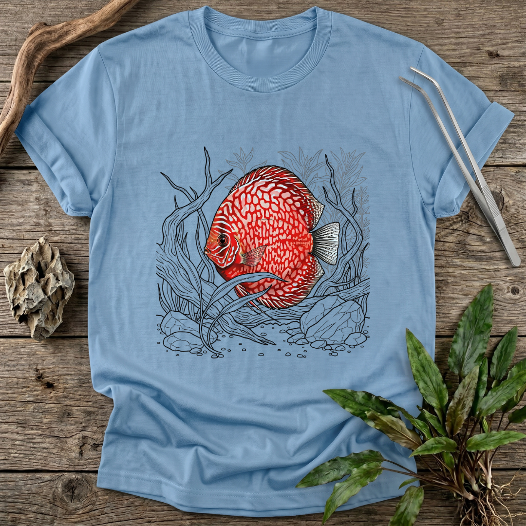 Pigeon Blood Discus T-Shirt