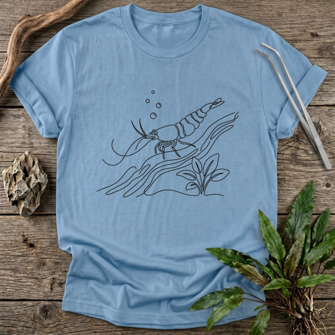 Minimalist Shrimp T-Shirt