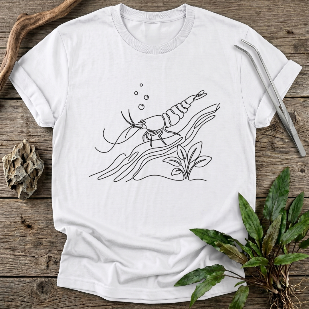 Minimalist Shrimp T-Shirt