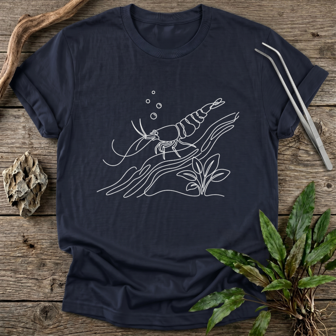 Minimalist Shrimp T-Shirt