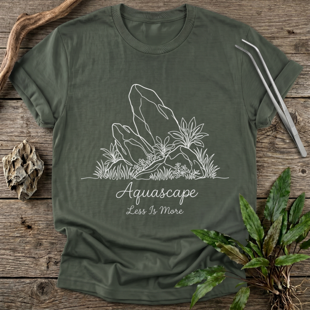 Aquascape: Less Is More T-Shirt