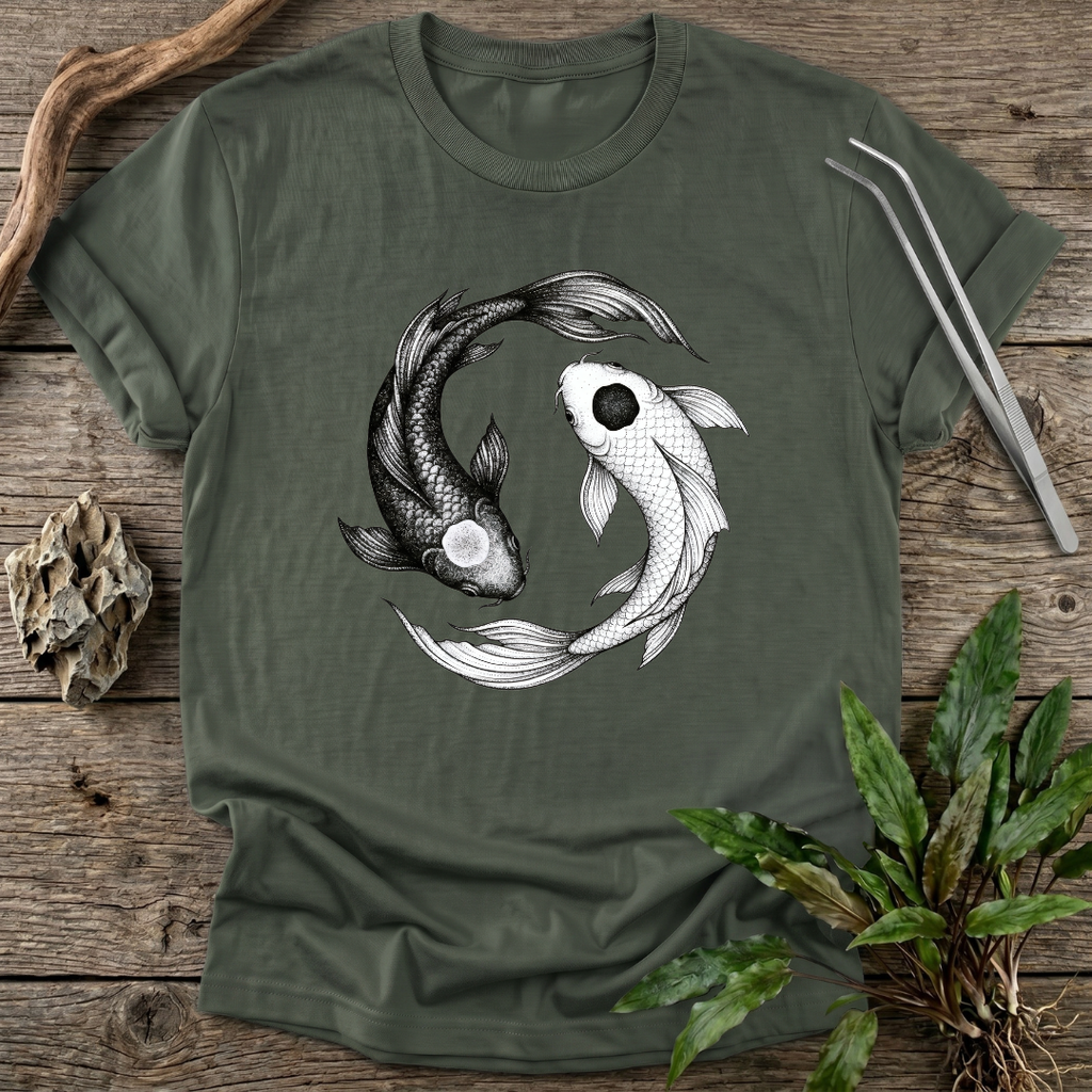 Koi Yin-Yang T-Shirt