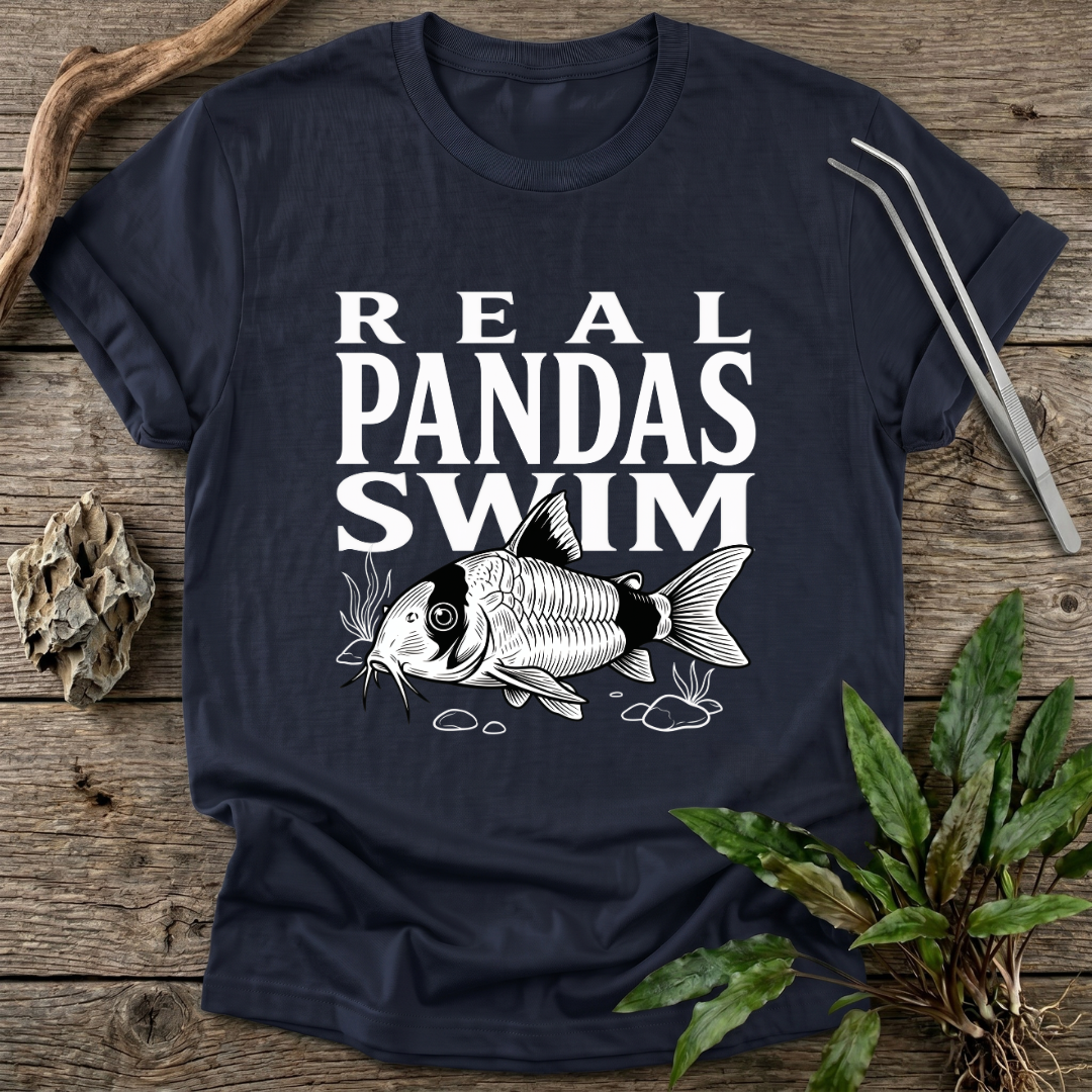 Real Pandas Swim T-Shirt