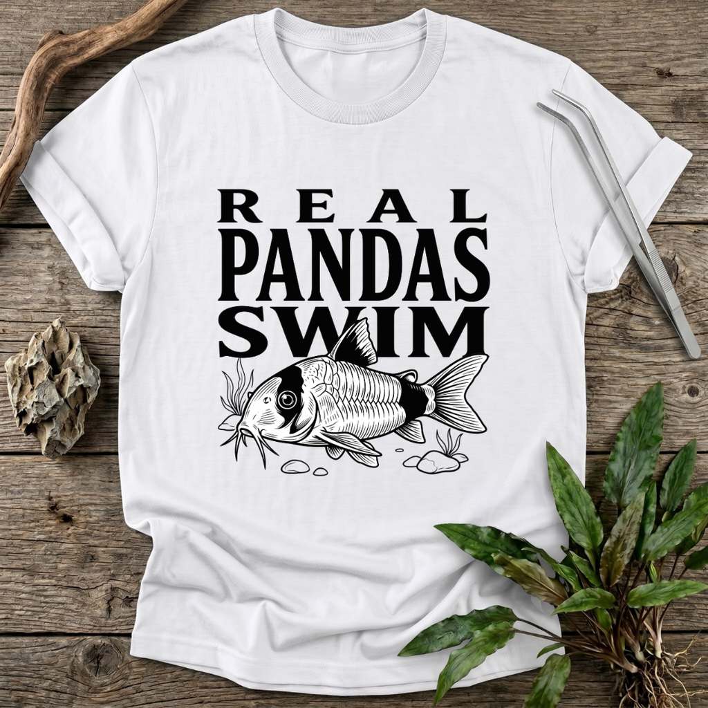 Real Pandas Swim T-Shirt