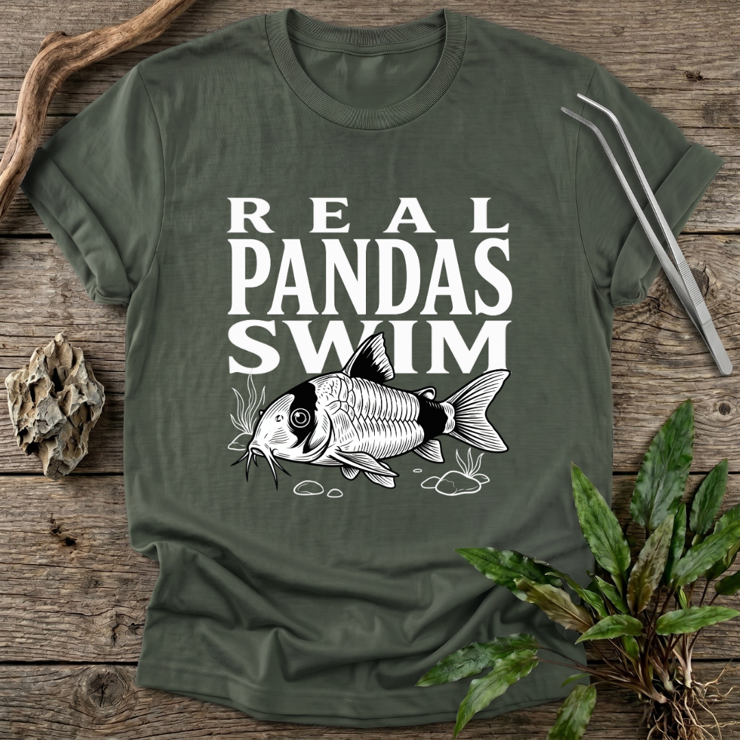 Real Pandas Swim T-Shirt